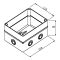 Розподільча коробка з прозорою кришкою та DIN-рейкою Elektro-plast CARBO-BOX 158x118x80 IP55