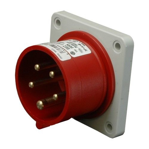 Вилка врізна пряма SEZ IRRN 32A/5 3Р+N+РЕ IP44