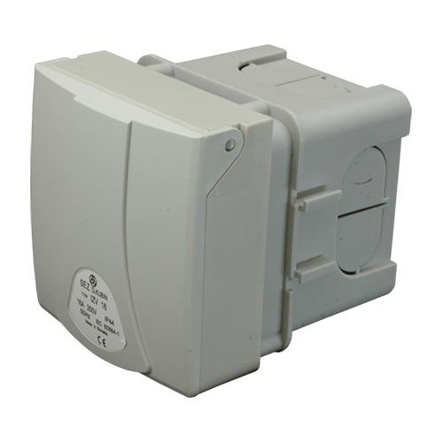 Розетка в корпусі з кришкою SEZ IZV 32A/5 3Р+N+РЕ IP44