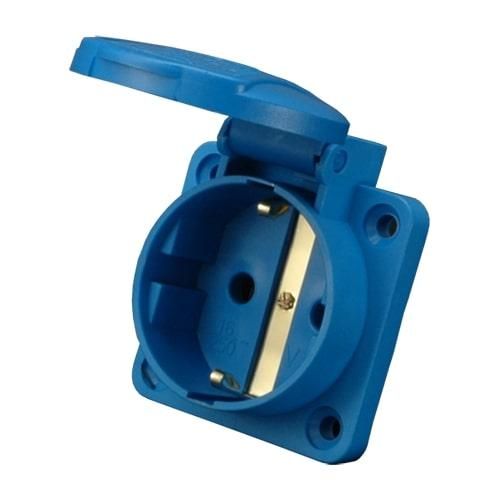 Розетка врізна SEZ VZ 16A/2 2P+PE schuco IP54
