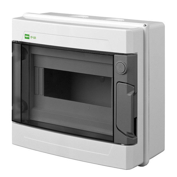 Щит пластиковий навісний Elektro-plast EP-LUX Plus IP65 на 8 модулів PE+N