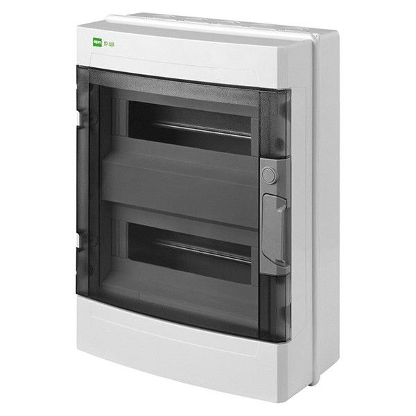 Щит пластиковий навісний Elektro-plast EP-LUX Plus IP65 на 24 модулі (2x12) PE+N