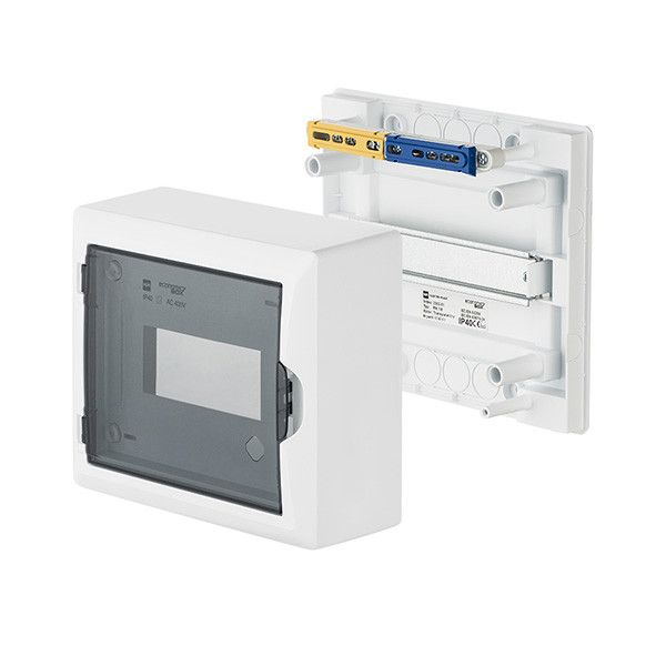 Щит пластиковий навісний Elektro-plast Economic Box IP40 на 8 модулів PE+N