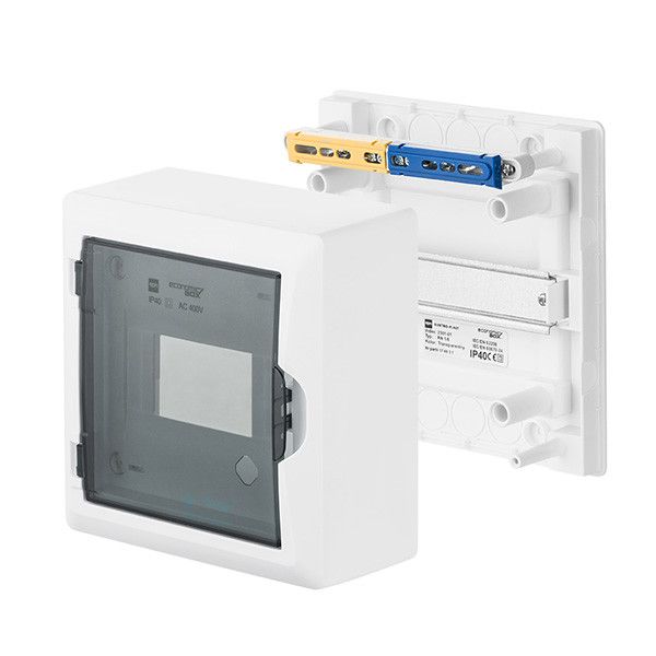 Щит пластиковий навісний Elektro-plast Economic Box IP40 на 6 модулів PE+N