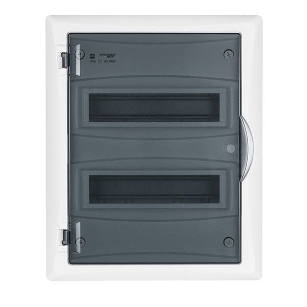 Щит пластиковий навісний Elektro-plast Economic Box IP40 на 24 модулі PE+N