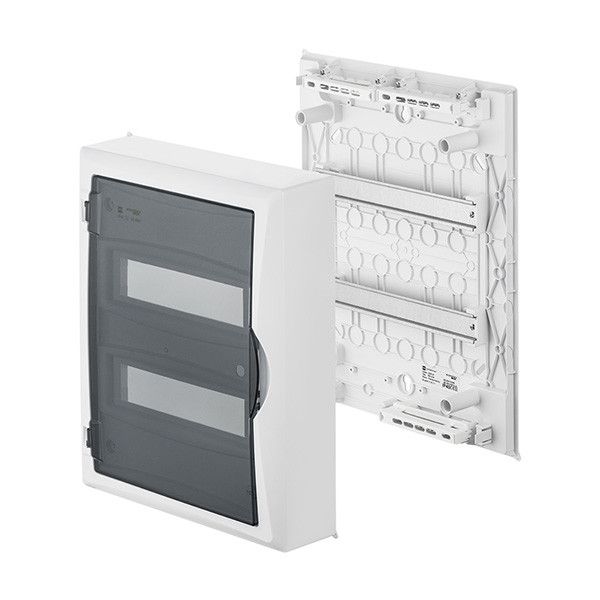 Щит пластиковий навісний Elektro-plast Economic Box IP40 на 24 модулі PE+N