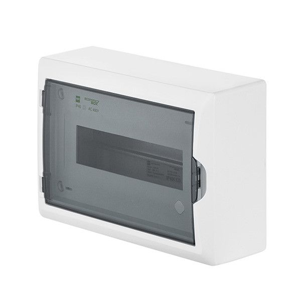 Щит пластиковий навісний Elektro-plast Economic Box IP40 на 12 модулів PE+N