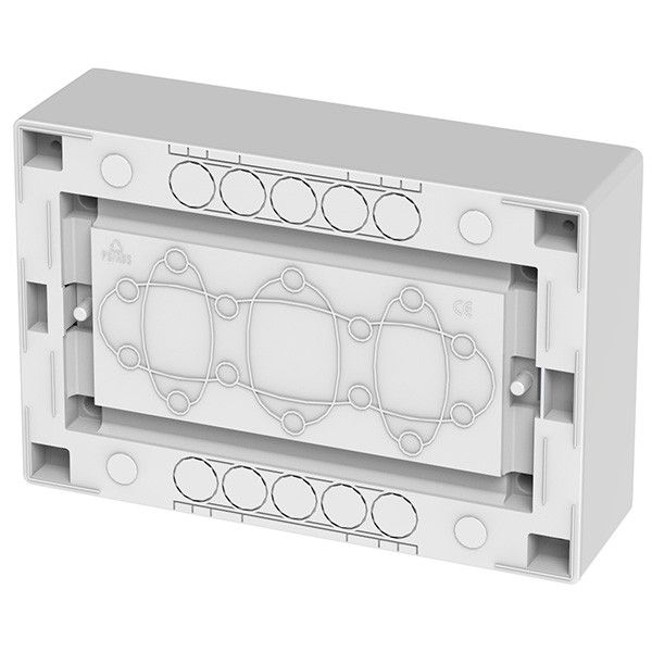 Щит пластиковий навісний Elektro-plast Economic Box IP40 на 12 модулів PE+N