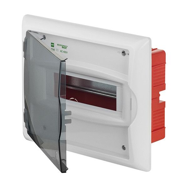 Щит пластиковий врізний Elektro-plast Economic Box на 8 модулів IP40 PE+N