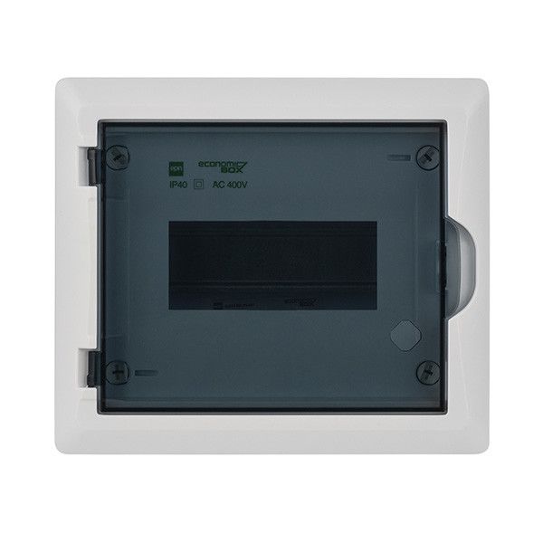 Щит пластиковий врізний Elektro-plast Economic Box на 8 модулів IP40 PE+N