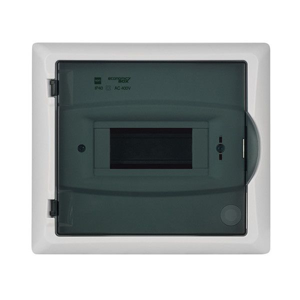 Щит пластиковий врізний Elektro-plast Economic Box на 6 модулів IP40 PE+N