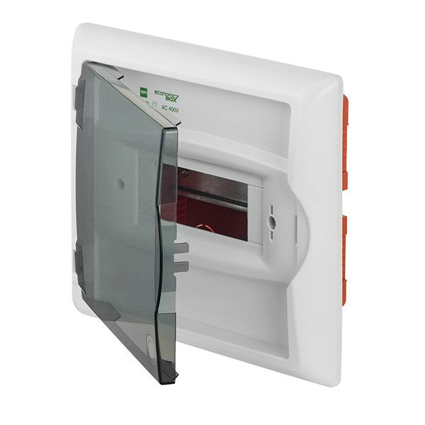 Щит пластиковий врізний Elektro-plast Economic Box на 6 модулів IP40 PE+N