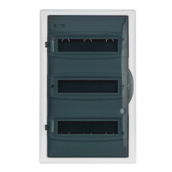Щит пластиковий врізний Elektro-plast Economic Box на 36 модулів IP40 PE+N