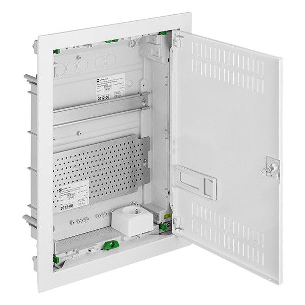 Мультимедійний щит врізний Elektro-plast MSF RP 2x12 MULTIMEDIALNA з розеткою
