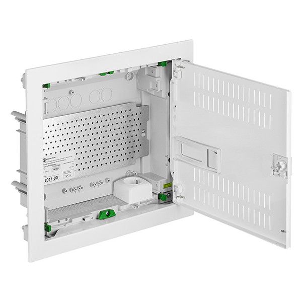 Мультимедійний щит врізний Elektro-plast MSF RP 1x12 MULTIMEDIALNA з розеткою