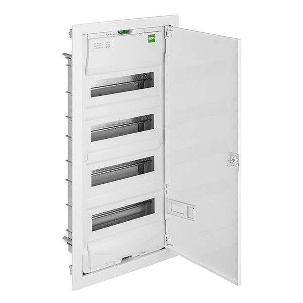 Щит з металевими дверцятами врізний Elektro-plast MSF RP на 48 модулів (4x12) IP30 N+PE