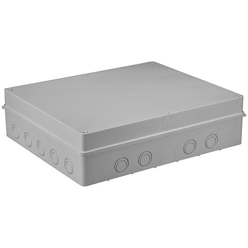 Розподільча коробка Pawbol S-BOX 816 460х380х120 IP65 без вводів сіра
