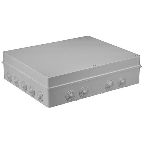 Розподільча коробка Pawbol S-BOX 806 460x380x120 IP65 18-вводів сіра