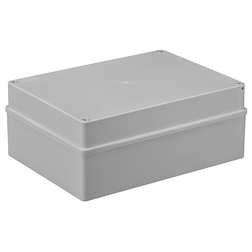 Розподільча коробка Pawbol S-BOX 616 300x220x120 IP65 без вводів сіра