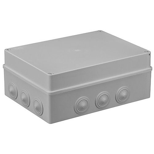 Розподільча коробка Pawbol S-BOX 606 300x220x120 IP65 12-вводів сіра