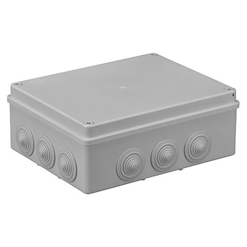 Розподільча коробка Pawbol S-BOX 506 240x190x90 IP65 12-вводів сіра