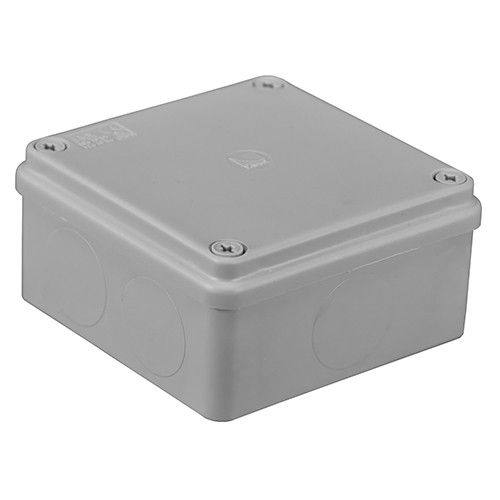 Розподільча коробка Pawbol S-BOX 116 100x100x50 IP65 без вводів сіра