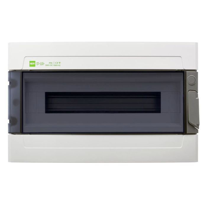 Щит пластиковий навісний Elektro-plast EP-LUX Plus IP65 на 18 модулів PE+N