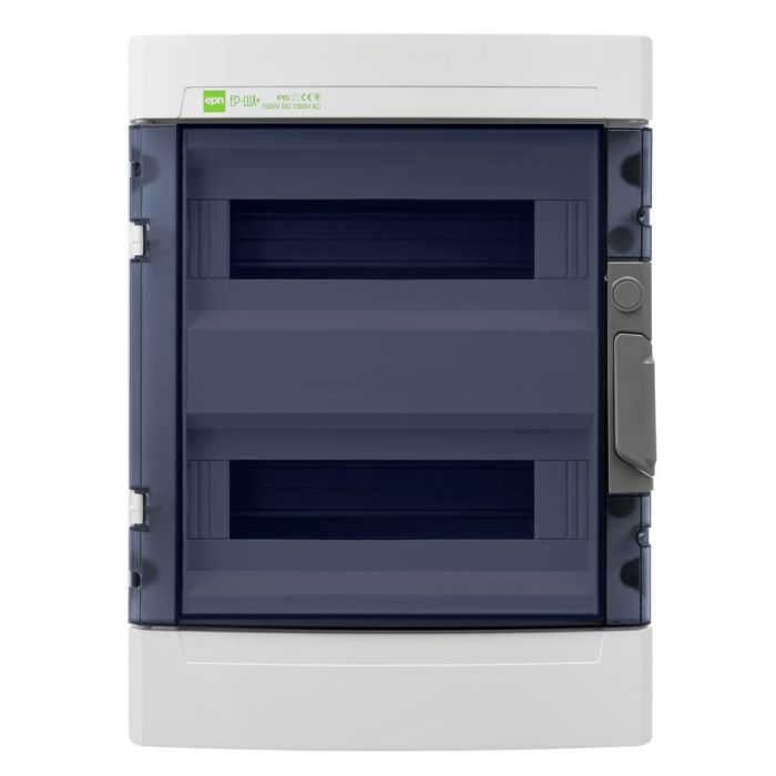 Щит пластиковий навісний Elektro-plast EP-LUX Plus IP65 на 24 модулі (2x12) PE+N