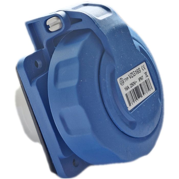 Розетка врізна SEZ VZ 16A/2 2P+PE schuco IP67