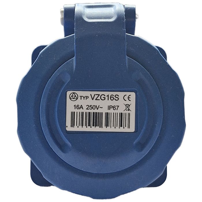 Розетка врізна SEZ VZ 16A/2 2P+PE schuco IP67
