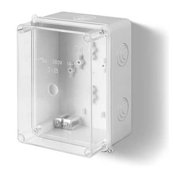 Розподільча коробка з прозорою кришкою Elektro-plast CARBO-BOX 158x118x80 IP55