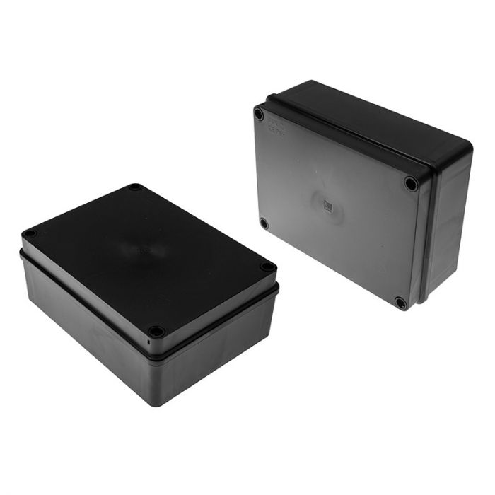 Розподільча коробка Pawbol S-BOX 416C 190x140x70 IP65 без вводів чорна
