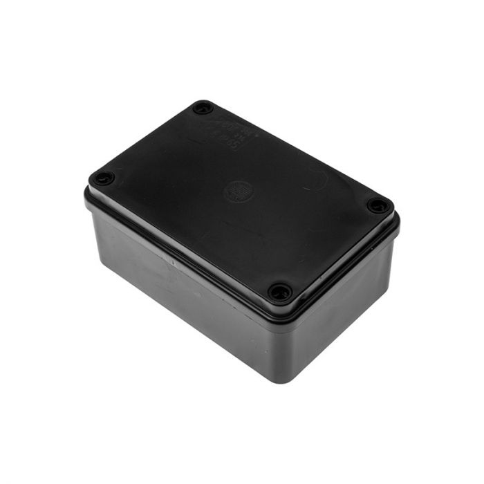 Розподільча коробка Pawbol S-BOX 216C 120x80x50 IP65 без вводів чорна