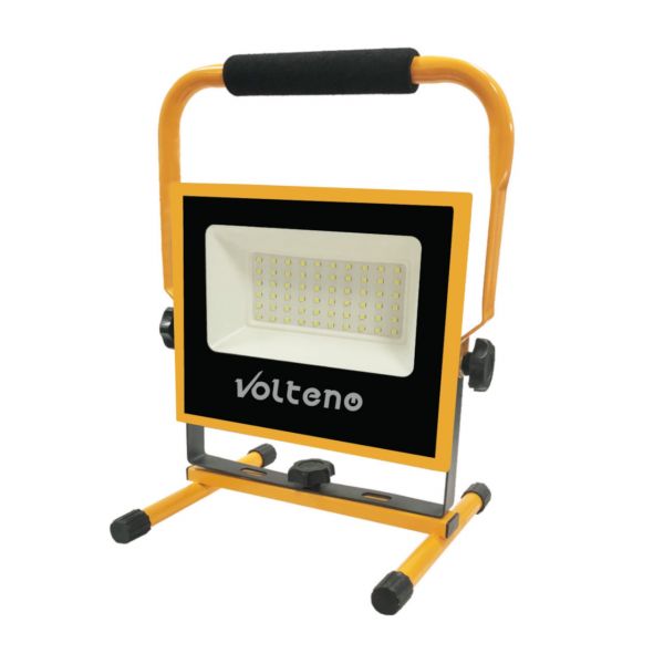 Прожектор акумуляторний LED 30W VOLTENO VO2028 2400lm IP65