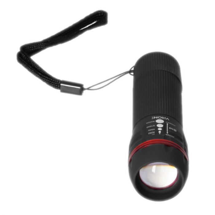 Ліхтарик на батарейках 3xAA LED VIRONE LT-4 1W + ZOOM 30lm