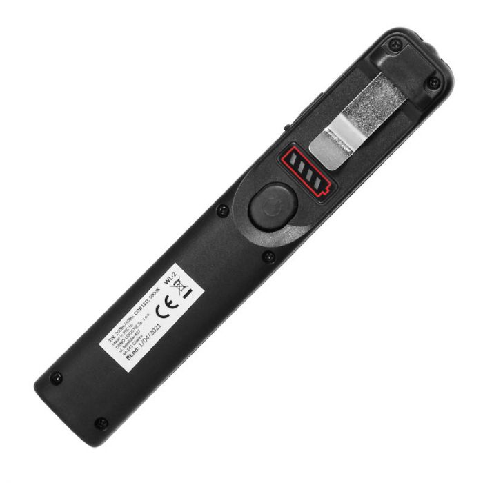 Ліхтарик акумуляторний LED VIRONE WL-2 3W 200lm + 3W 50lm 1200mAh