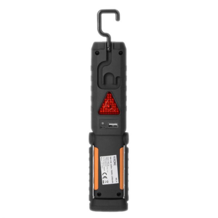 Ліхтарик акумуляторний LED COB VIRONE WL-4 3W + 1W 160lm 1200mAh IP44