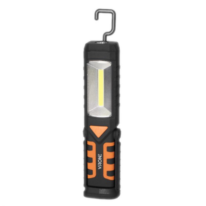 Ліхтарик акумуляторний LED COB VIRONE WL-4 3W + 1W 160lm 1200mAh IP44