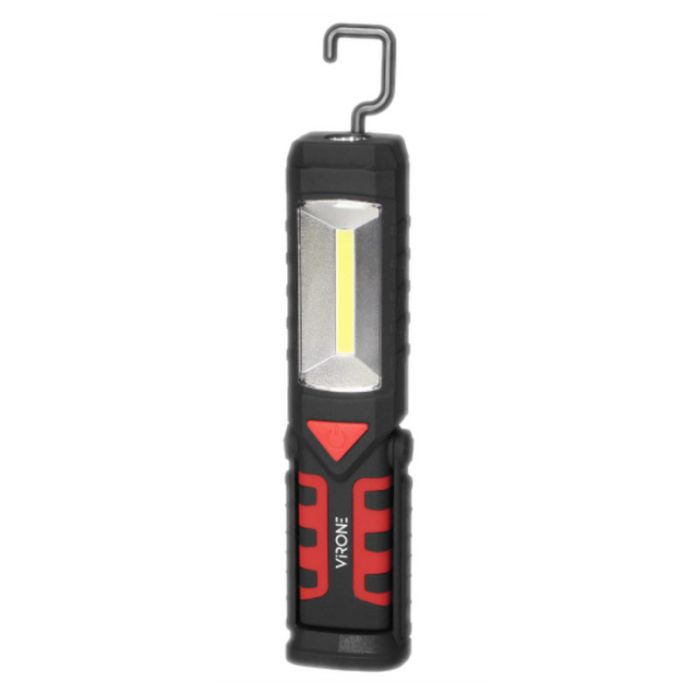 Ліхтарик акумуляторний LED COB VIRONE WL-5 3W + 1W 160lm 2800mAh IP44