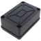 Розподільча коробка Pawbol S-BOX 216C 120x80x50 IP65 без вводів чорна