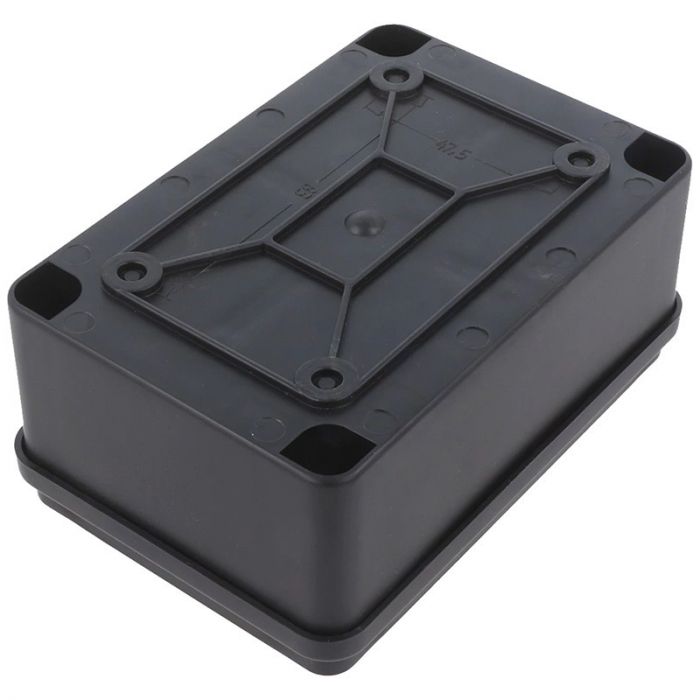 Розподільча коробка Pawbol S-BOX 216C 120x80x50 IP65 без вводів чорна