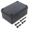 Розподільча коробка Pawbol S-BOX 216C 120x80x50 IP65 без вводів чорна