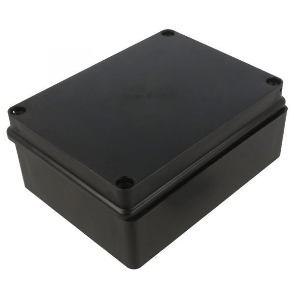 Розподільча коробка Pawbol S-BOX 416C 190x140x70 IP65 без вводів чорна