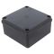 Розподільча коробка Pawbol S-BOX 116C 100x100x50 IP65 без вводів чорна