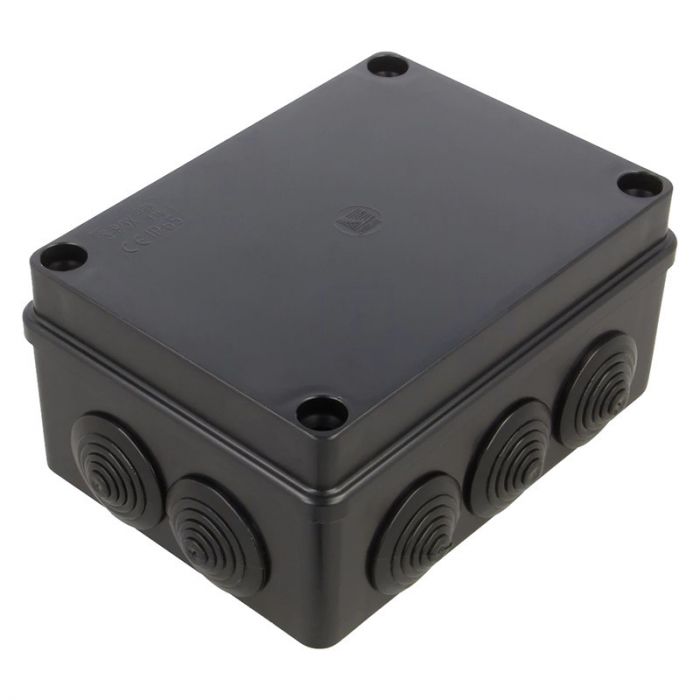 Розподільча коробка Pawbol S-BOX 306C 150x110x70 IP65 10-вводів чорна