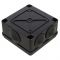 Розподільча коробка Pawbol S-BOX 106C 100x100x50 IP65 6-вводів чорна