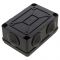 Розподільча коробка Pawbol S-BOX 206C 120x80x50 IP65 6-вводів чорна