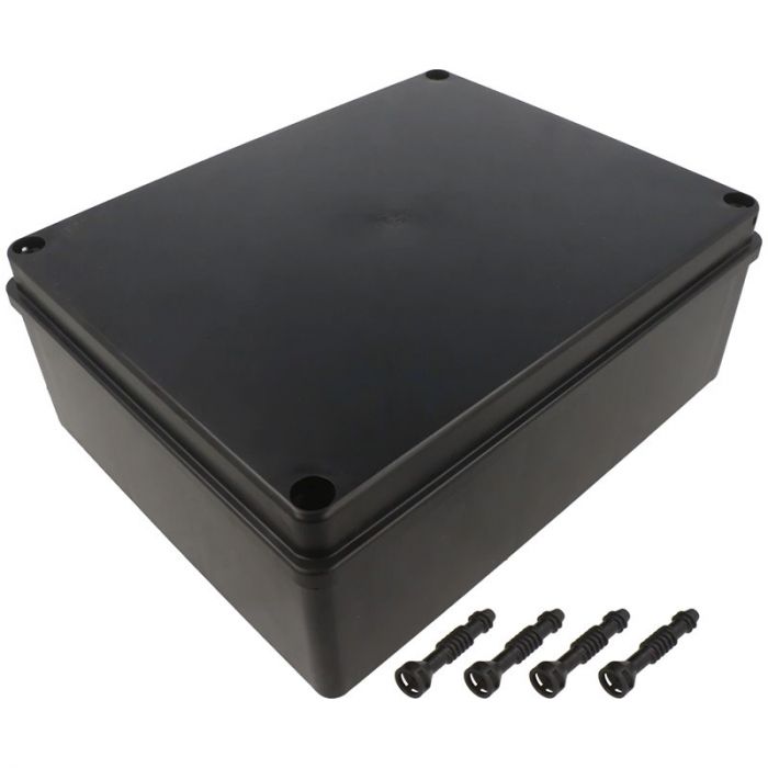 Розподільча коробка Pawbol S-BOX 516C 240x190x90 IP65 без вводів чорна