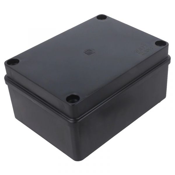 Розподільча коробка Pawbol S-BOX 316C 150x110x70 IP65 без вводів чорна