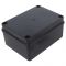 Розподільча коробка Pawbol S-BOX 316C 150x110x70 IP65 без вводів чорна